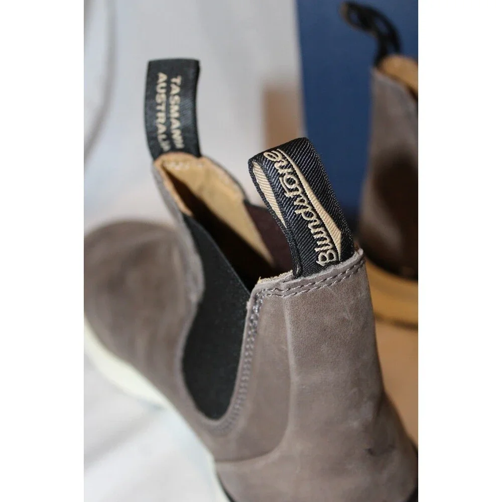 Blundstone Men's 2141 Chelsea Sneaker Boots Suede GRAY‎ SZ 10 NIB